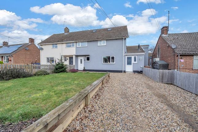 Semi-detached house for sale in Church Close, Risby, Bury St. Edmunds