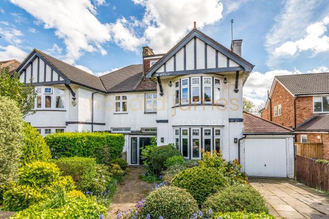 Semi-detached house for sale in Newcombe Park, Mill Hill, London