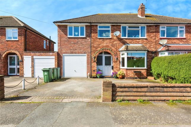 Thumbnail Semi-detached house for sale in Westdale Avenue, Glen Parva, Leicester, Leicestershire