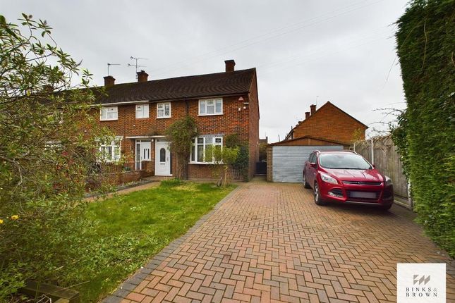 Thumbnail End terrace house for sale in Foyle Drive, South Ockendon, Esssex