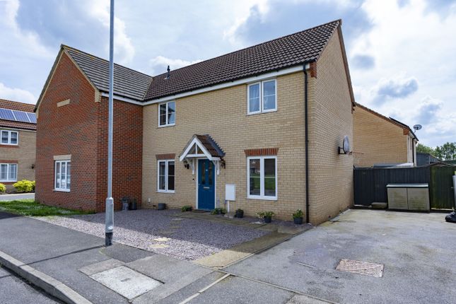 Thumbnail Semi-detached house for sale in Viscount Close, Pinchbeck, Spalding, Lincolnshire