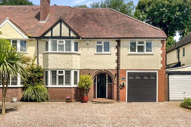 Thumbnail Semi-detached house for sale in Lichfield Road, Four Oaks, Sutton Coldfield
