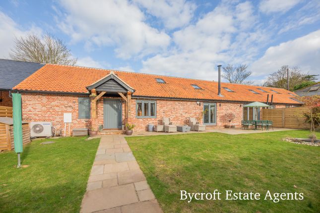 Thumbnail Detached bungalow for sale in Barn Conversion, The Street, Lound