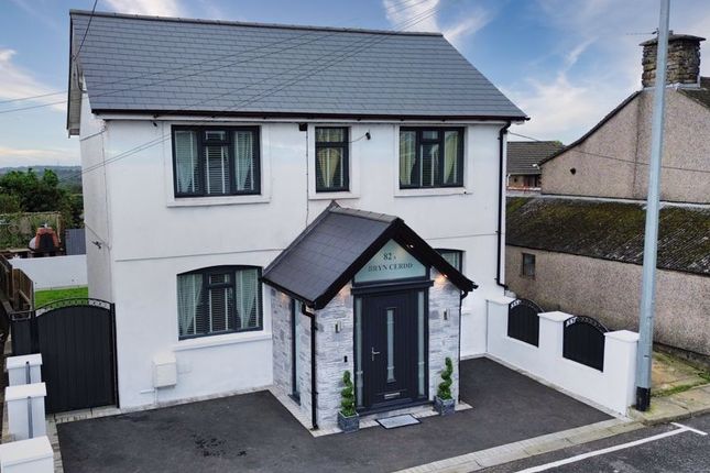 Thumbnail Detached house for sale in Bryn Cerdd, 82A Cefn Road, Cefn Cribwr, Bridgend