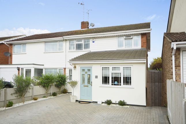 Thumbnail Semi-detached house for sale in York Rise, Rayleigh