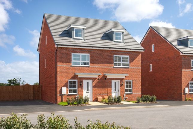 Thumbnail Semi-detached house for sale in "Kingsville" at Hay End Lane, Fradley, Lichfield