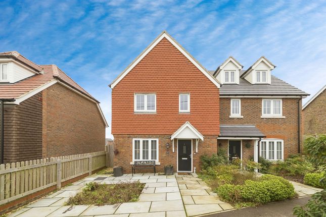Thumbnail Semi-detached house for sale in Sopers, Turners Hill, Crawley