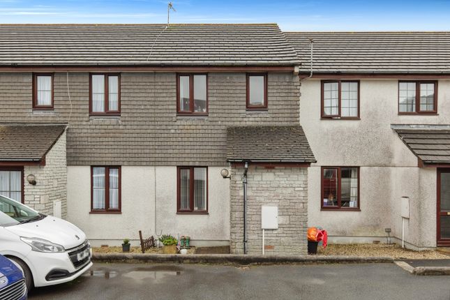 Terraced house for sale in Barton Road, Central Treviscoe, St. Austell, Cornwall