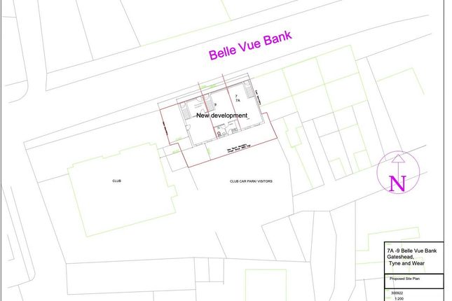 Land for sale in Belle Vue Bank, Low Fell, Gateshead