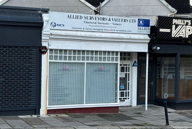 Thumbnail Retail premises to let in 4 Eggbuckland Road, Mannamead, Plymouth, Devon