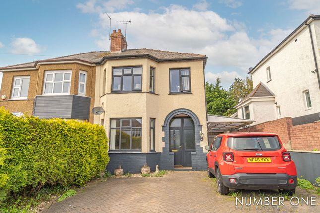 Thumbnail Semi-detached house for sale in Christchurch Road, Newport