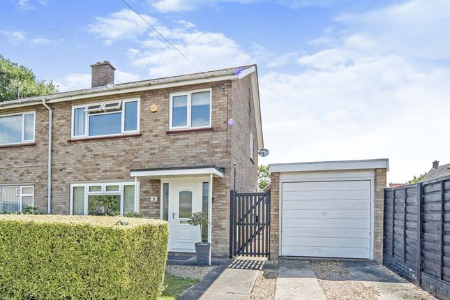 Thumbnail Semi-detached house for sale in The Crescent, Cotton End, Bedford