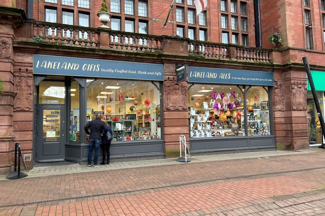 Retail premises to let in English Street, 2-4, Carlisle