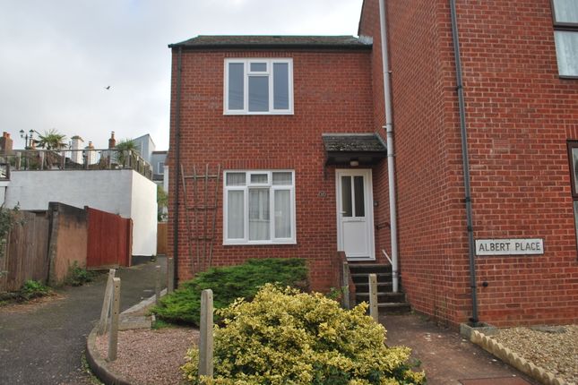 Thumbnail End terrace house to rent in Albert Place, Exmouth