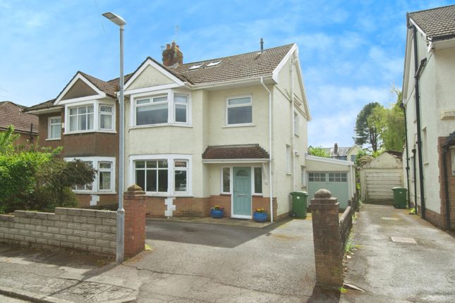 Thumbnail Semi-detached house for sale in Coryton Rise, Cardiff
