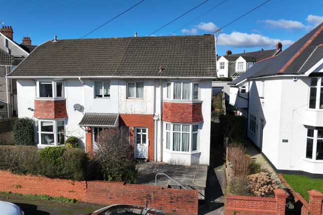 Thumbnail Semi-detached house for sale in Tavistock Road, Sketty, Swansea