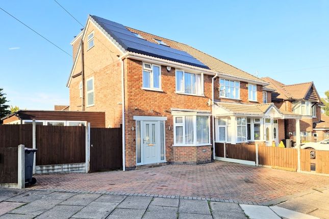 Thumbnail Semi-detached house for sale in Welland Vale Road, Leicester