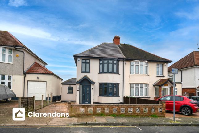 Thumbnail Semi-detached house to rent in St. Quentin Road, Welling, Kent