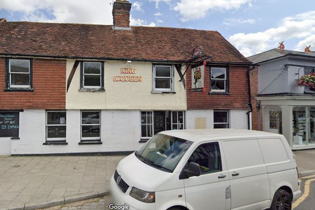 Thumbnail Retail premises for sale in The King And Queen Public House, High Street, Edenbridge