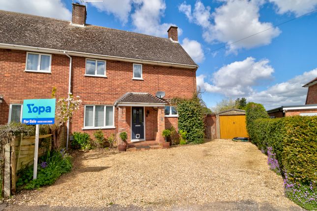Semi-detached house for sale in The Crescent, Goodworth Clatford, Andover