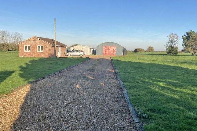 Detached bungalow for sale in Flint House Road, Threeholes, Wisbech