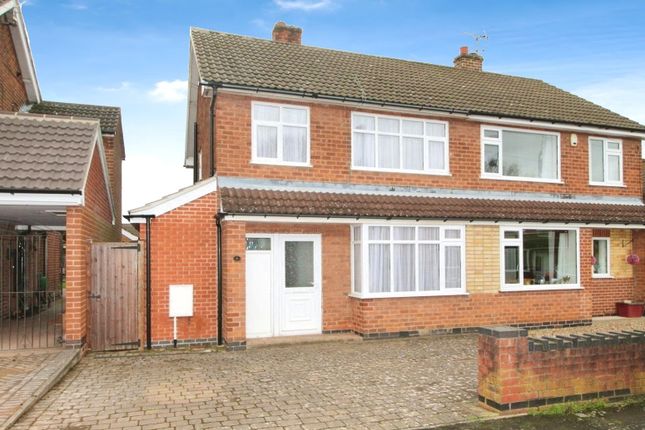 Semi-detached house to rent in Perran Avenue, Whitwick, Coalville, Leicestershire
