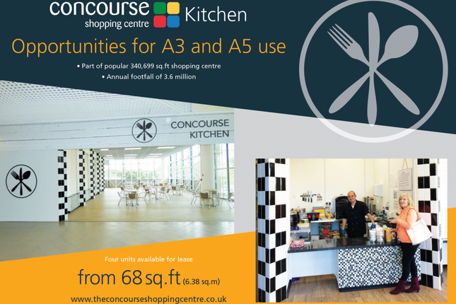 Thumbnail Retail premises to let in Concourse Kitchen Units, Concourse Shopping Centre, Skelmersdale