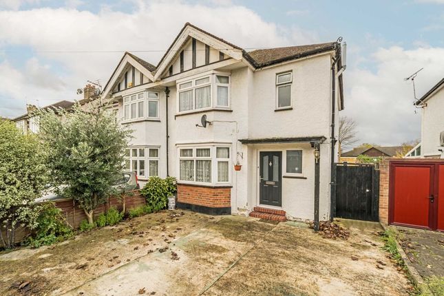 Thumbnail Semi-detached house for sale in Kingsmead Avenue, Tolworth, Surbiton