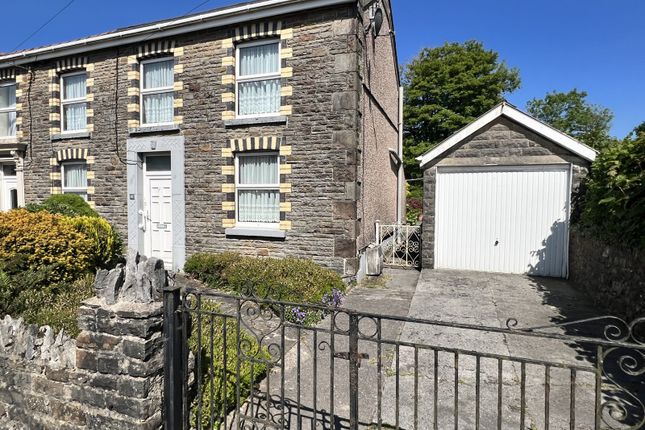 Semi-detached house for sale in Heol Y Gors, Cwmgors, Ammanford, Carmarthenshire.