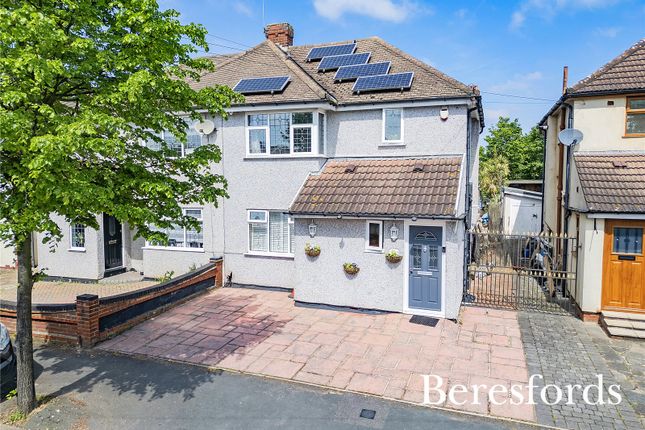 Thumbnail Semi-detached house for sale in Lancaster Drive, Hornchurch