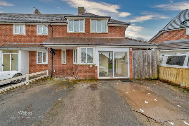 Thumbnail End terrace house for sale in Whateley Place, Walsall