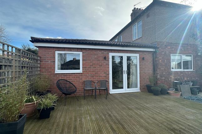 Semi-detached house for sale in Kelfield Road, Riccall, York