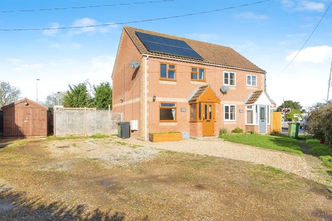 Semi-detached house for sale in Station Road, Eccles, Norwich