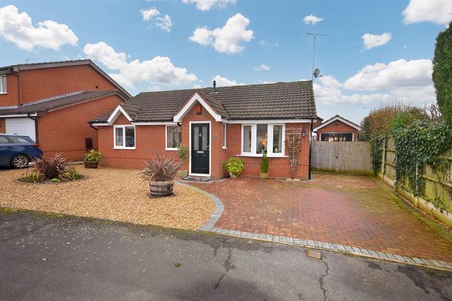 Thumbnail Detached bungalow for sale in The Paddocks, Yarnfield, Stone