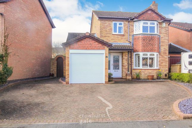 Thumbnail Detached house for sale in Mulberry Road, Beechcroft, Rugby
