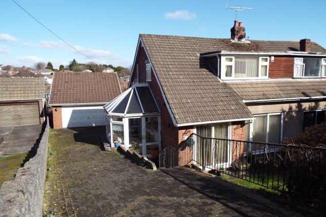 Thumbnail Semi-detached house for sale in 100 Glen Road, West Cross, Swansea