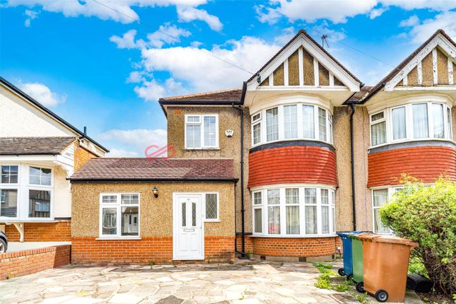 Thumbnail Semi-detached house to rent in Lankers Drive, North Harrow, Middlesex