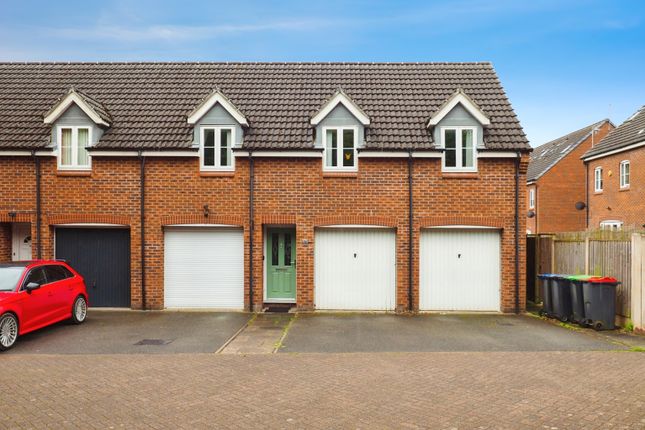 Thumbnail Town house for sale in Burberry Avenue, Hucknall, Nottingham, Nottinghamshire