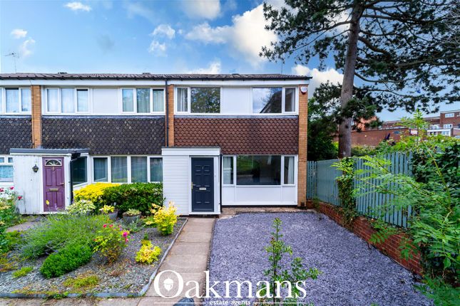 Thumbnail End terrace house to rent in Harts Close, Harborne