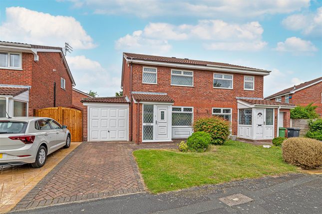 Thumbnail Semi-detached house to rent in Livingstone Close, Old Hall, Warrington