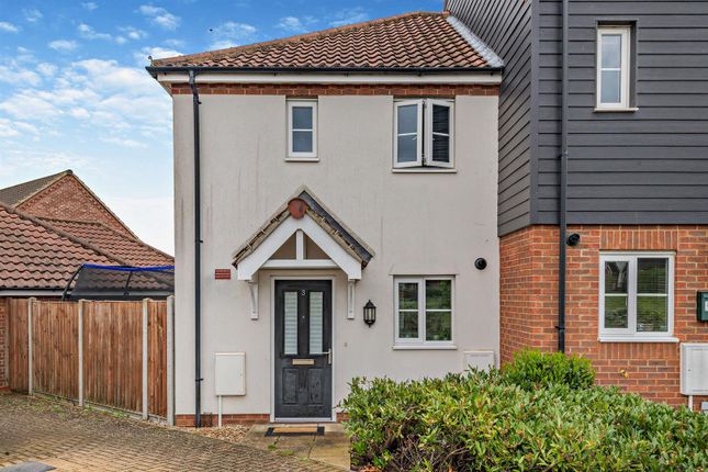 End terrace house for sale in Spencer Crescent, Diss
