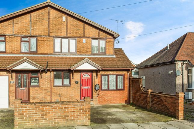 Thumbnail Semi-detached house for sale in Crossfield Road, Southend-On-Sea
