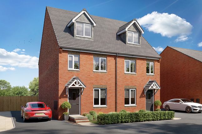 Thumbnail Semi-detached house for sale in "The Braxton - Plot 25" at Tynedale Court, Meanwood, Leeds