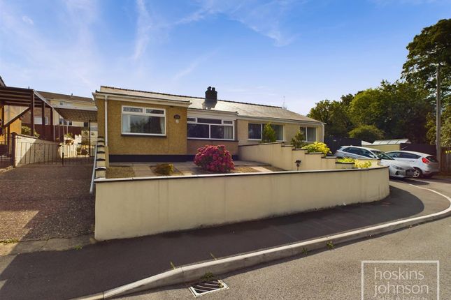 Thumbnail Semi-detached bungalow for sale in Ashford Close, Glyncoch, Pontypridd