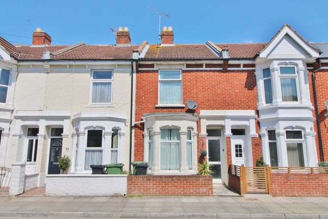 Thumbnail Terraced house for sale in Kingsley Road, Southsea