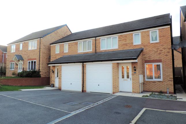 Thumbnail Semi-detached house to rent in Greylag Gate, Newcastle Under Lyme, Staffordshire