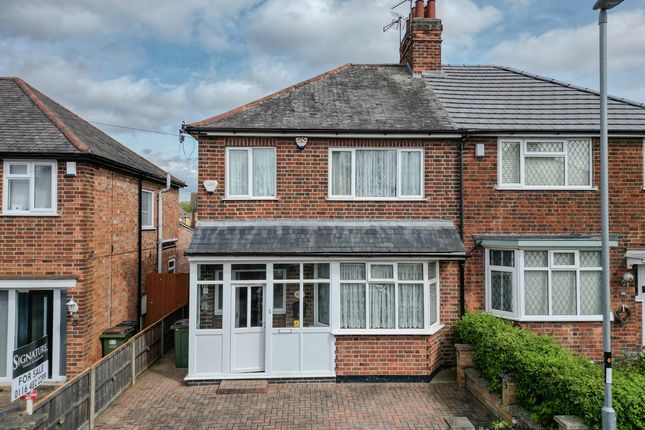 Thumbnail Semi-detached house for sale in Grange Road, Wigston