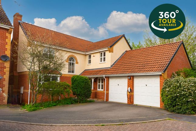 Thumbnail Detached house for sale in Willow Herb Close, Oadby, Leicester