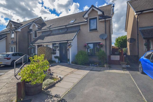 Thumbnail End terrace house for sale in Main Road, Aberuthven, Auchterarder