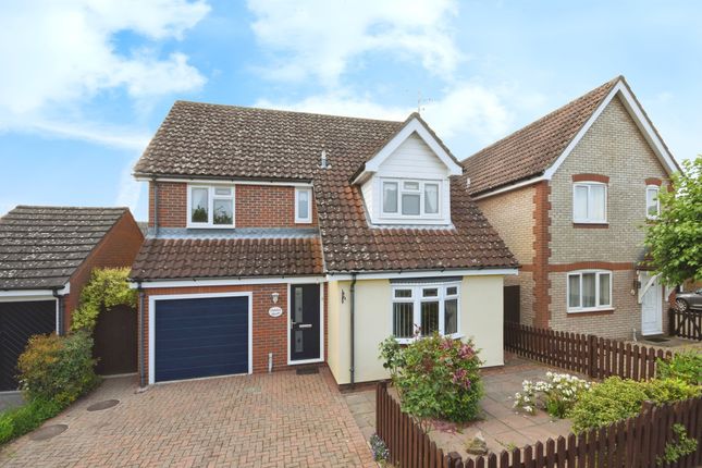 Thumbnail Detached house for sale in Nash Drive, Broomfield, Chelmsford